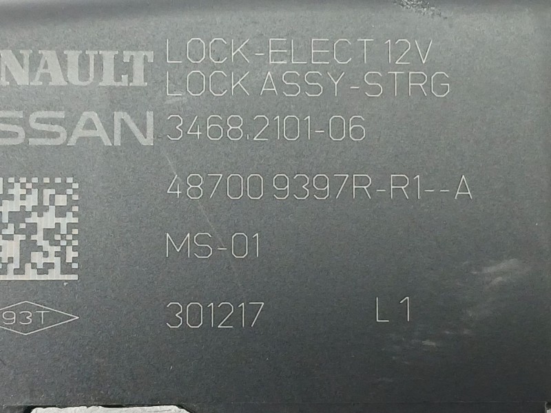 Recambio de antirrobo para renault kadjar (ha_, hl_) 1.6 dci 130 referencia OEM IAM 487009397R  3468210106