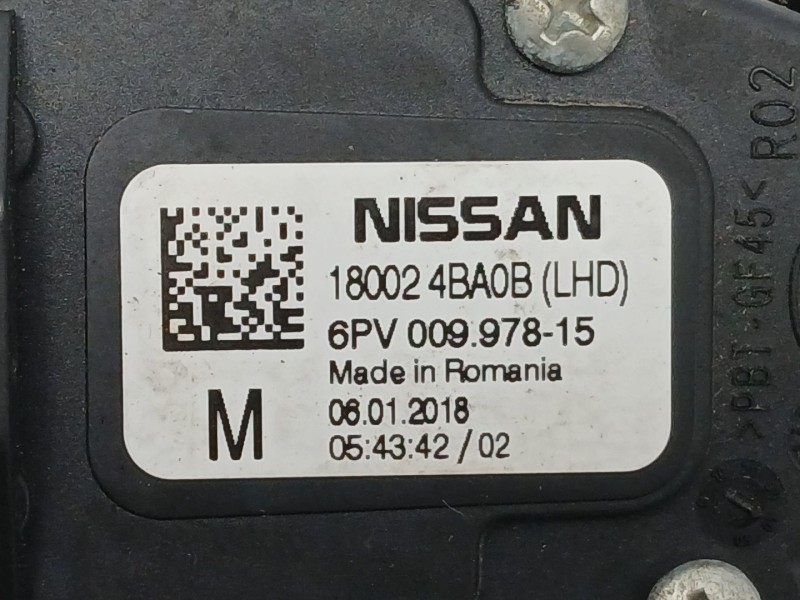 Recambio de potenciometro pedal para renault kadjar (ha_, hl_) 1.6 dci 130 referencia OEM IAM 180024BA0B  6PV00997815