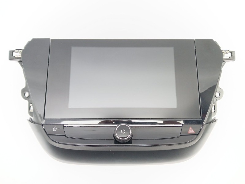 Recambio de pantalla multifuncion para opel corsa f elegance referencia OEM IAM 39185456  