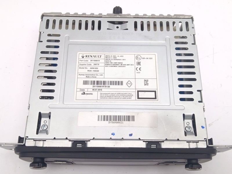 Recambio de sistema audio / cd para renault clio iv (bh_) 1.2 16v referencia OEM IAM 281159981R  