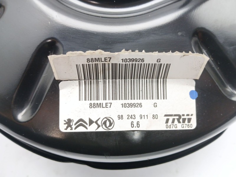 Recambio de servofreno para opel corsa f elegance referencia OEM IAM 9824391180  