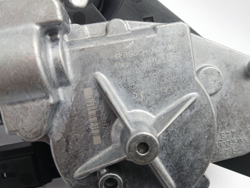 Recambio de motor limpia trasero para opel corsa f elegance referencia OEM IAM 9819900080  