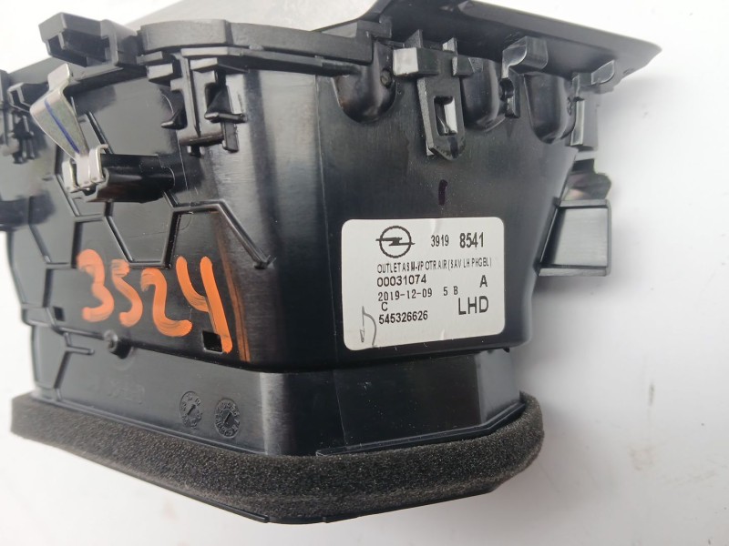 Recambio de rejilla aireadora para opel corsa f elegance referencia OEM IAM 545326626  