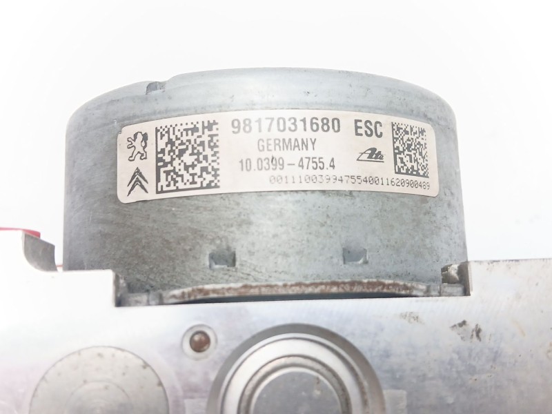 Recambio de abs para peugeot 208 i (ca_, cc_) 1.2 vti 82 referencia OEM IAM 9817031680  