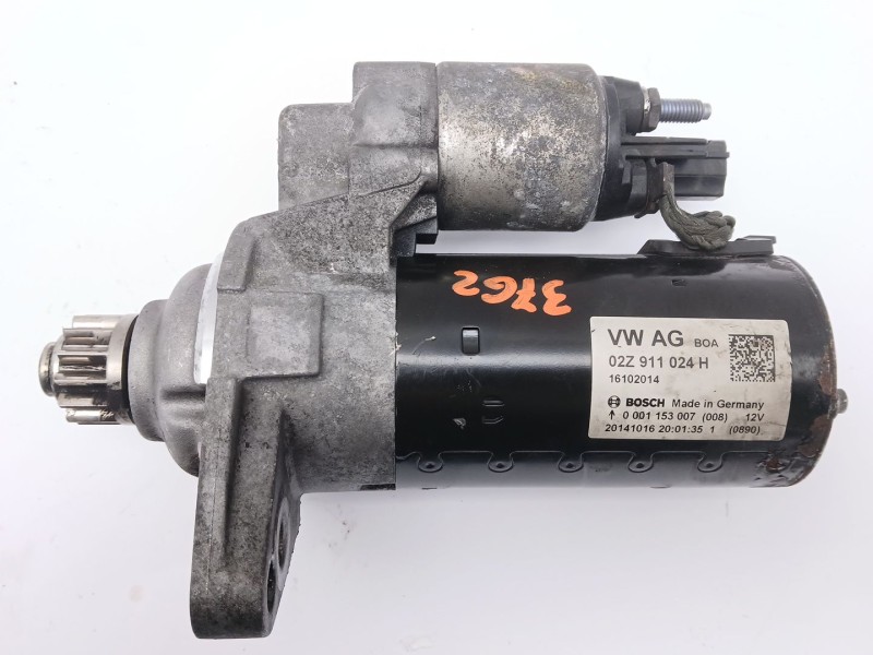 Recambio de motor arranque para audi a1 (8x1, 8xk) 1.6 tdi referencia OEM IAM 02Z911024H  