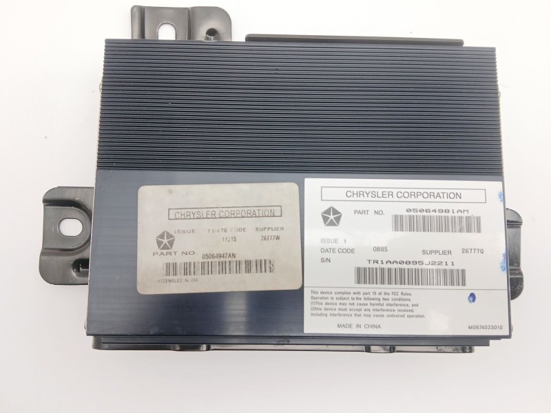 Recambio de modulo electronico para fiat freemont (345_) 2.0 jtd referencia OEM IAM P05064947AN  P05064981AM