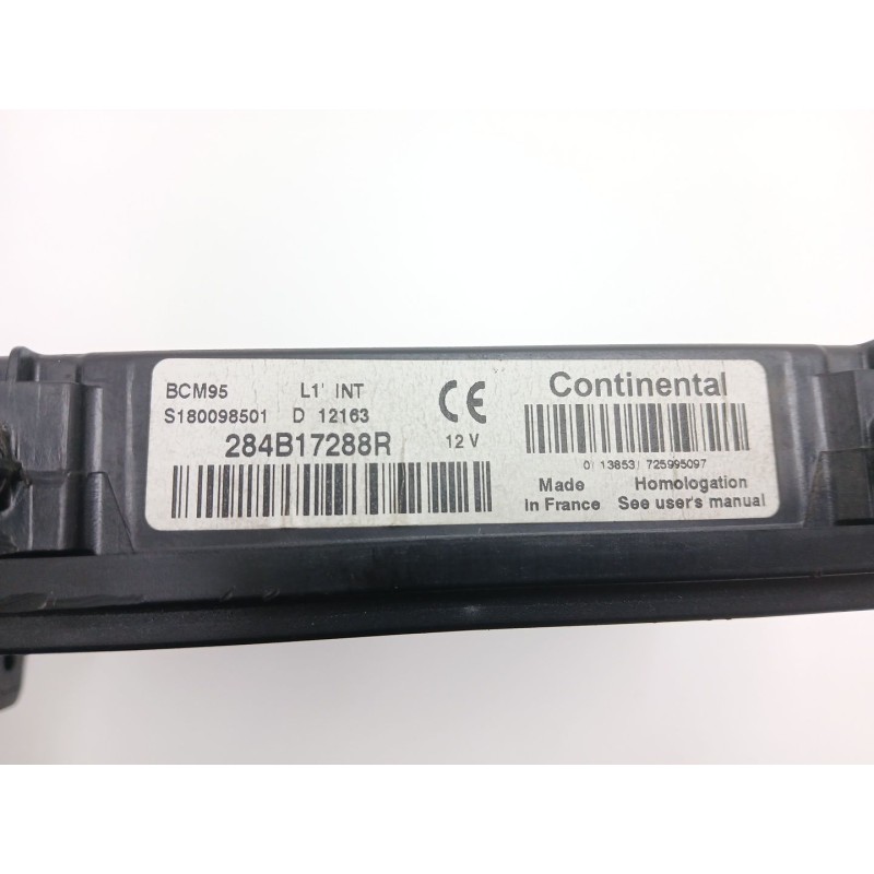 Recambio de modulo electronico para renault megane iii hatchback (bz0/1_, b3_) 1.2 tce (bz2b, bz11) referencia OEM IAM 284B17288