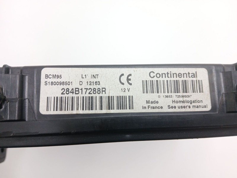 Recambio de modulo electronico para renault megane iii hatchback (bz0/1_, b3_) 1.2 tce (bz2b, bz11) referencia OEM IAM 284B17288
