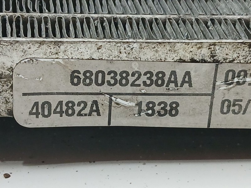 Recambio de radiador agua para fiat freemont (345_) 2.0 jtd referencia OEM IAM 68038238AA  