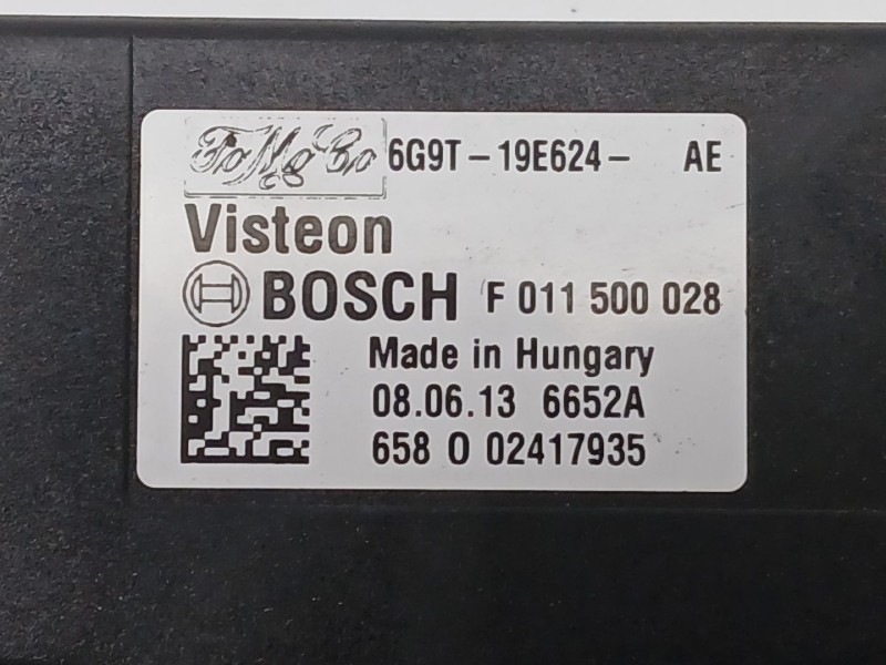Recambio de resistencia calefaccion para ford fiesta (ccn) 1.0 ecobost referencia OEM IAM 6G9T19E624AE  F011500028