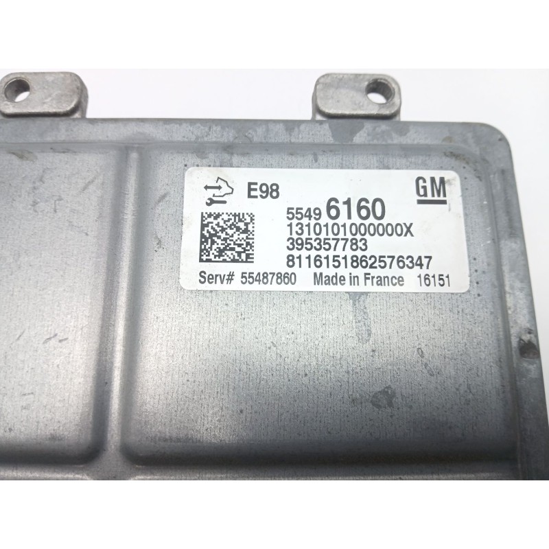Recambio de centralita motor uce para opel corsa e (x15) 1.3 cdti (08, 68) referencia OEM IAM 55496160  