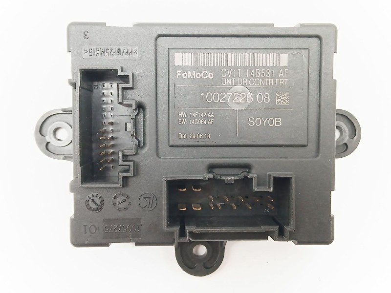 Recambio de modulo electronico para ford fiesta (ccn) 1.0 ecobost referencia OEM IAM CV1T14B531AF  