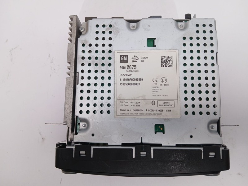 Recambio de sistema audio / cd para opel corsa e (x15) 1.3 cdti (08, 68) referencia OEM IAM 39012675  