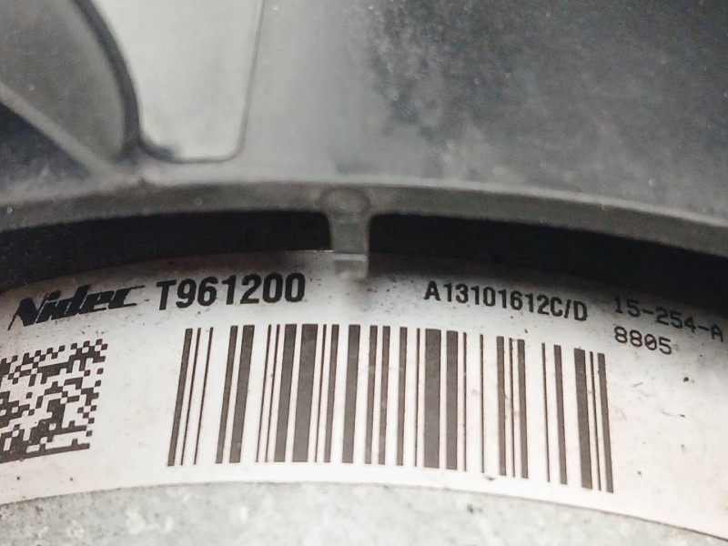 Recambio de electroventilador para ford fiesta (ccn) 1.0 ecobost referencia OEM IAM T961200  A13101612C