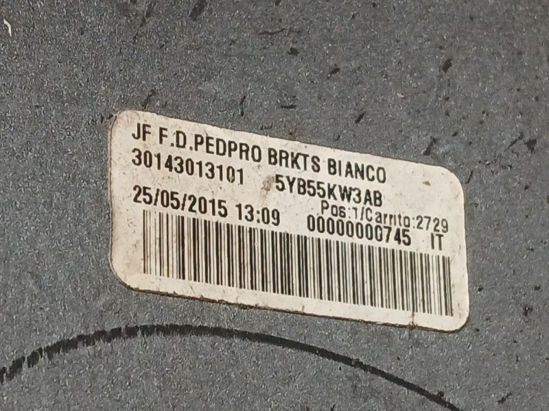 Recambio de paragolpes delantero para fiat freemont (345_) 2.0 jtd referencia OEM IAM 5YB55KW3AB  K1TX73TZZAC