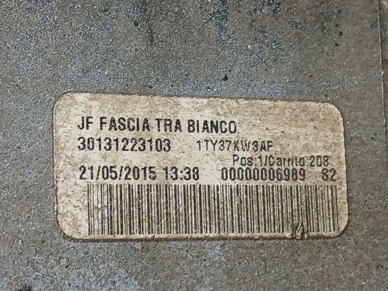 Recambio de paragolpes trasero para fiat freemont (345_) 2.0 jtd referencia OEM IAM 1TY37KW3AF  K1TY36TZZAA