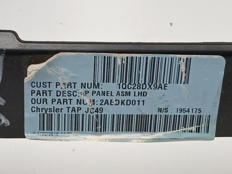 Recambio de kit airbag para fiat freemont (345_) 2.0 jtd referencia OEM IAM 1QC28DX9AE 68163811AB 0005247915