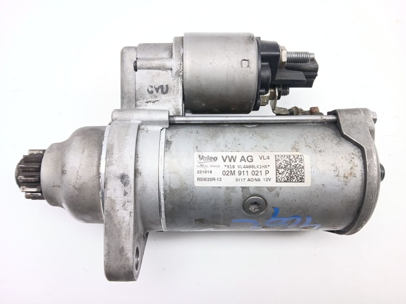 Recambio de motor arranque para skoda superb iii (3v3) 2.0 tdi referencia OEM IAM 02M911021P  RSW20R13