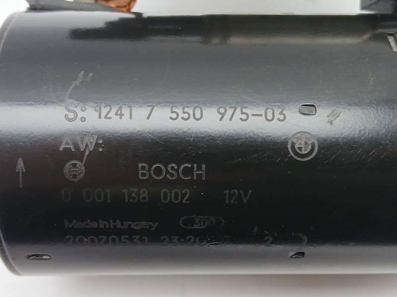 Recambio de motor arranque para bmw 1 (e81) 118 i referencia OEM IAM 1241755097503  0001138002