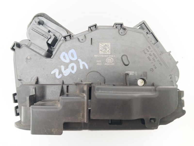 Recambio de cerradura puerta delantera derecha para skoda superb iii (3v3) 2.0 tdi referencia OEM IAM 5TB837016A  