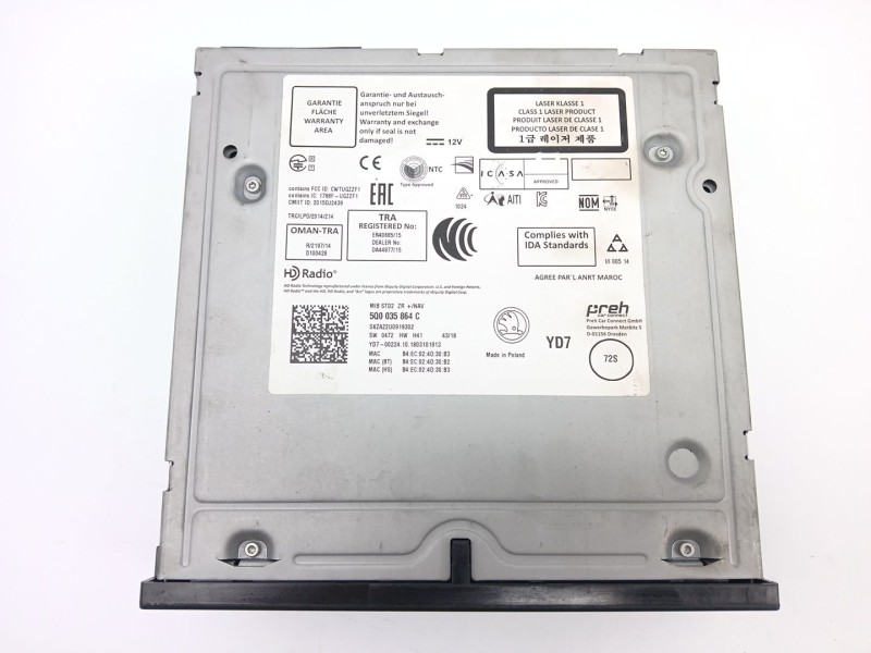 Recambio de sistema navegacion gps para skoda superb iii (3v3) 2.0 tdi referencia OEM IAM 5Q0035864C  