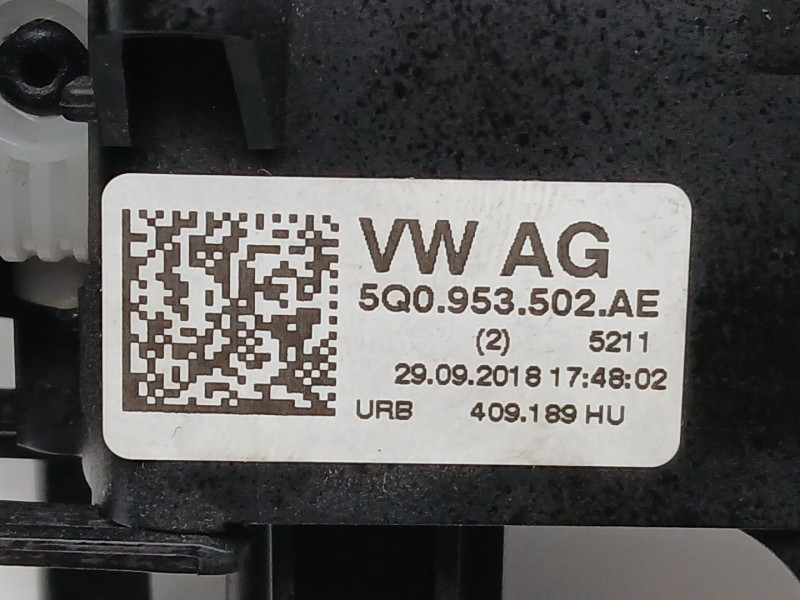 Recambio de mando multifuncion para skoda superb iii (3v3) 2.0 tdi referencia OEM IAM 5Q0953521LF  5Q0953502AE