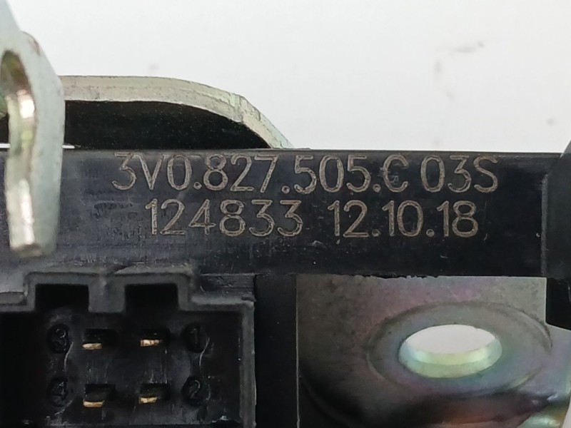 Recambio de cerradura maletero / porton para skoda superb iii (3v3) 2.0 tdi referencia OEM IAM 3V0827505C  