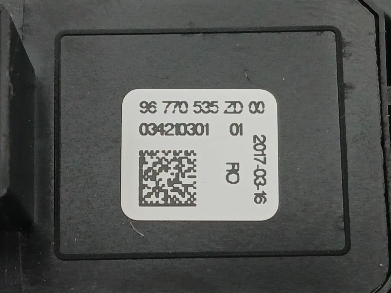 Recambio de mando multifuncion para peugeot 308 ii (lb_, lp_, lw_, lh_, l3_) 1.2 thp 130 referencia OEM IAM 96770535ZD  