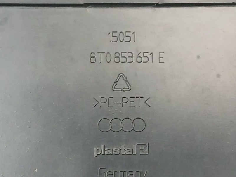 Recambio de paragolpes delantero para audi a5 (8t3) 3.0 tdi quattro referencia OEM IAM 8T0853651E  