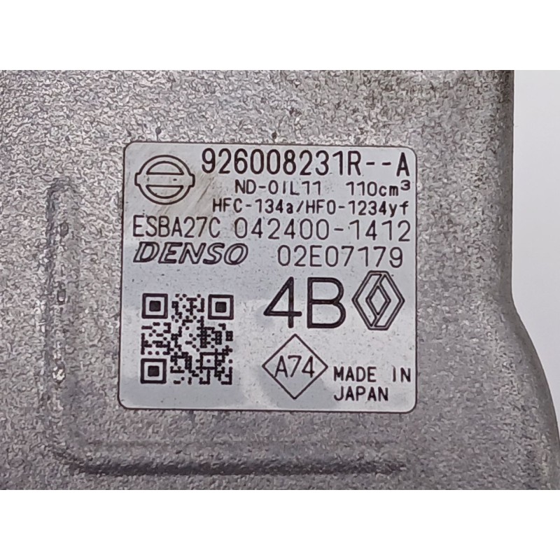 Recambio de compresor aire acondicionado para renault arkana i (lcm_, ldn_) 1.6 e-tech 145 (ldmu) referencia OEM IAM 926008231R 