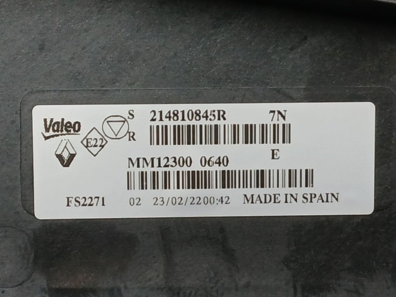Recambio de electroventilador para renault arkana i (lcm_, ldn_) 1.6 e-tech 145 (ldmu) referencia OEM IAM 214810845R T18548B 255