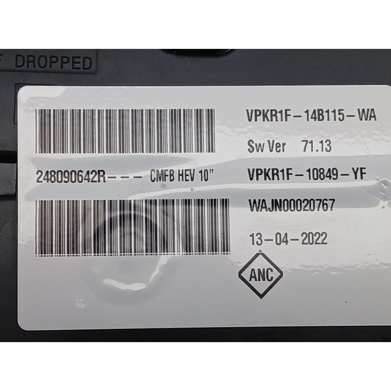 Recambio de cuadro instrumentos para renault arkana i (lcm_, ldn_) 1.6 e-tech 145 (ldmu) referencia OEM IAM 248090642R  