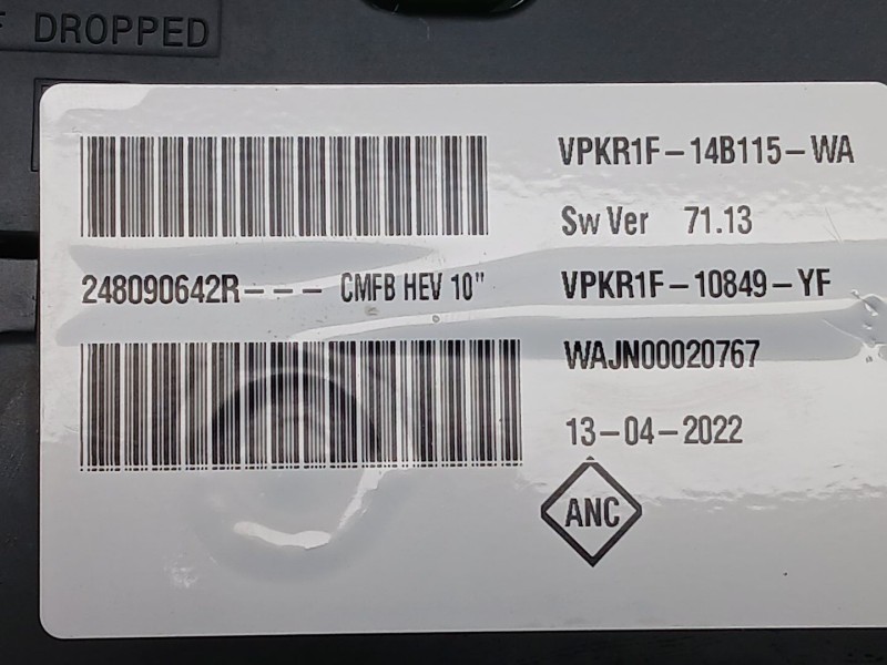 Recambio de cuadro instrumentos para renault arkana i (lcm_, ldn_) 1.6 e-tech 145 (ldmu) referencia OEM IAM 248090642R  