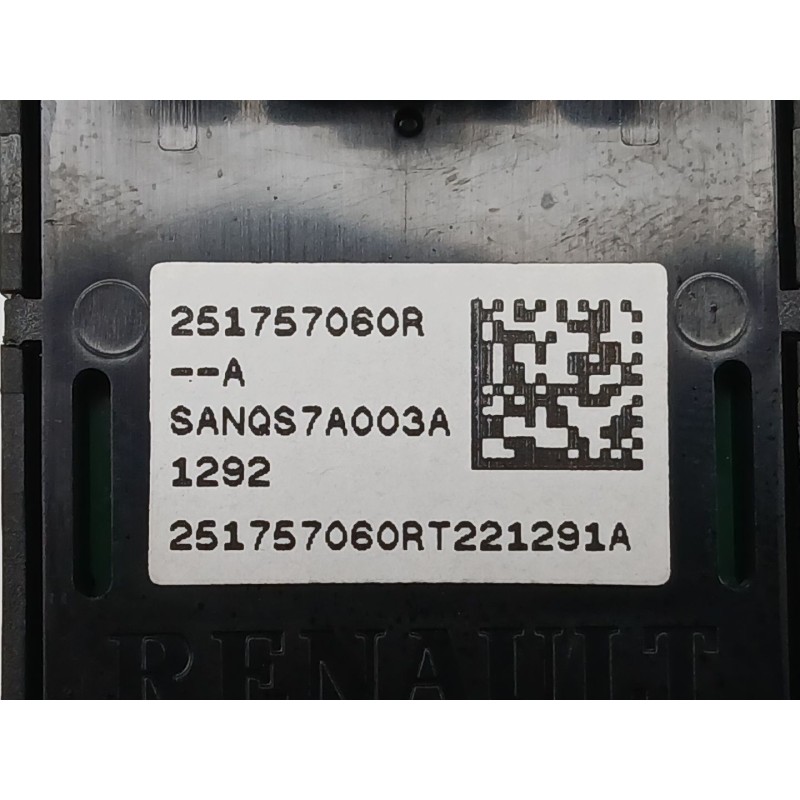 Recambio de palanca freno de mano para renault arkana i (lcm_, ldn_) 1.6 e-tech 145 (ldmu) referencia OEM IAM 251757060R  