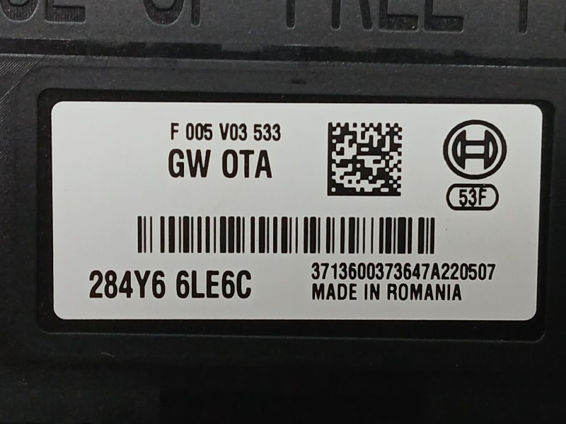 Recambio de modulo electronico para renault arkana i (lcm_, ldn_) 1.6 e-tech 145 (ldmu) referencia OEM IAM F005V03533  284Y66LE6