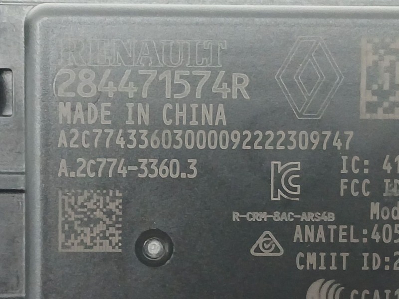 Recambio de modulo electronico para renault arkana i (lcm_, ldn_) 1.6 e-tech 145 (ldmu) referencia OEM IAM 284471574R  