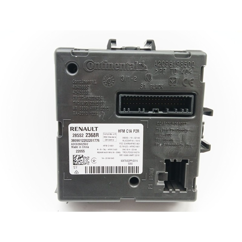 Recambio de modulo electronico para renault arkana i (lcm_, ldn_) 1.6 e-tech 145 (ldmu) referencia OEM IAM 285S22368R  A3C026025