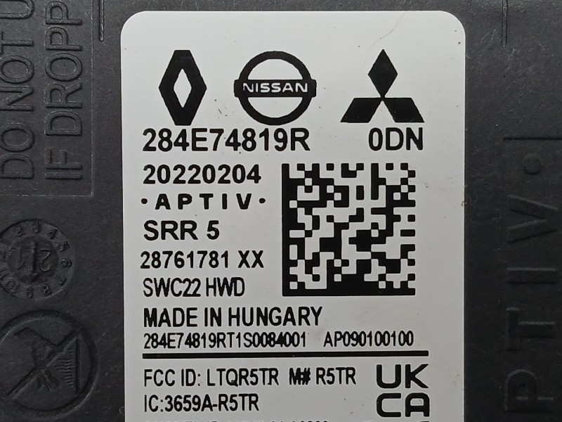 Recambio de modulo electronico para renault arkana i (lcm_, ldn_) 1.6 e-tech 145 (ldmu) referencia OEM IAM 284E74819R  