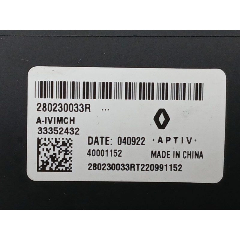 Recambio de modulo electronico para renault arkana i (lcm_, ldn_) 1.6 e-tech 145 (ldmu) referencia OEM IAM 280230033R  