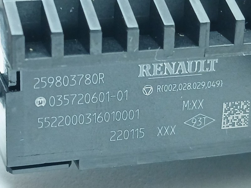 Recambio de mando multifuncion para renault arkana i (lcm_, ldn_) 1.6 e-tech 145 (ldmu) referencia OEM IAM 259803780R  035720601