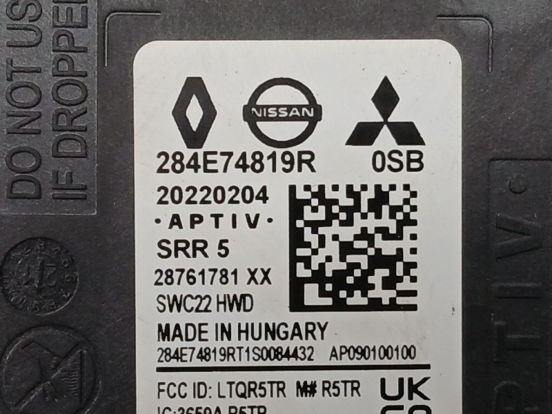 Recambio de modulo electronico para renault arkana i (lcm_, ldn_) 1.6 e-tech 145 (ldmu) referencia OEM IAM 284E74819R  