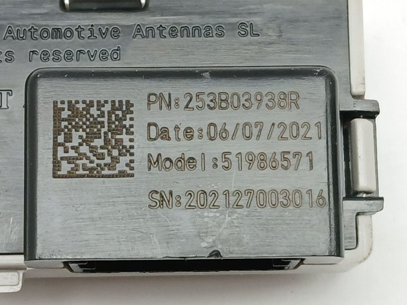 Recambio de interruptor para dacia sandero iii 1.0 sce 65 referencia OEM IAM 253B03938R  