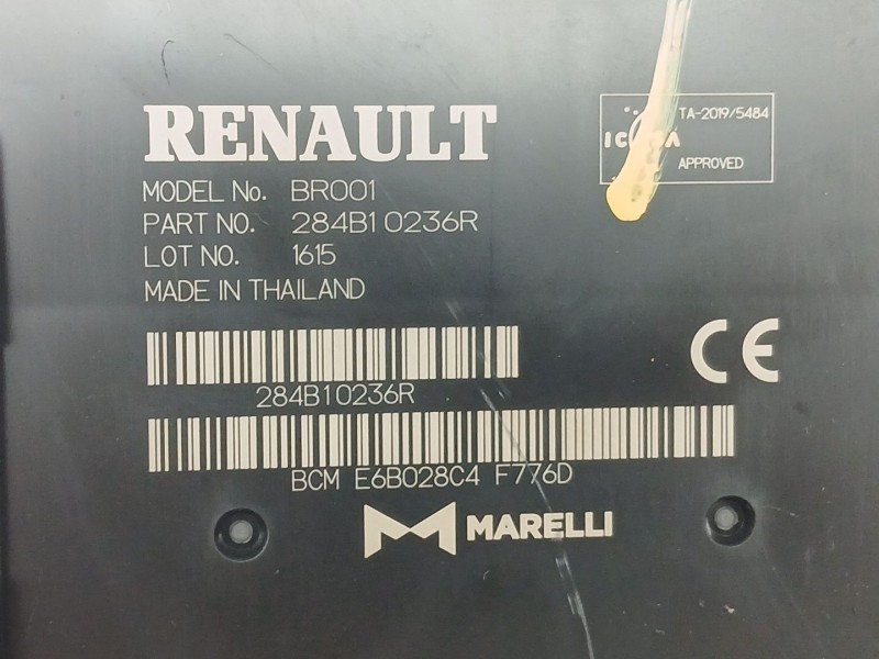 Recambio de modulo electronico para dacia sandero iii 1.0 sce 65 referencia OEM IAM 284B10236R  