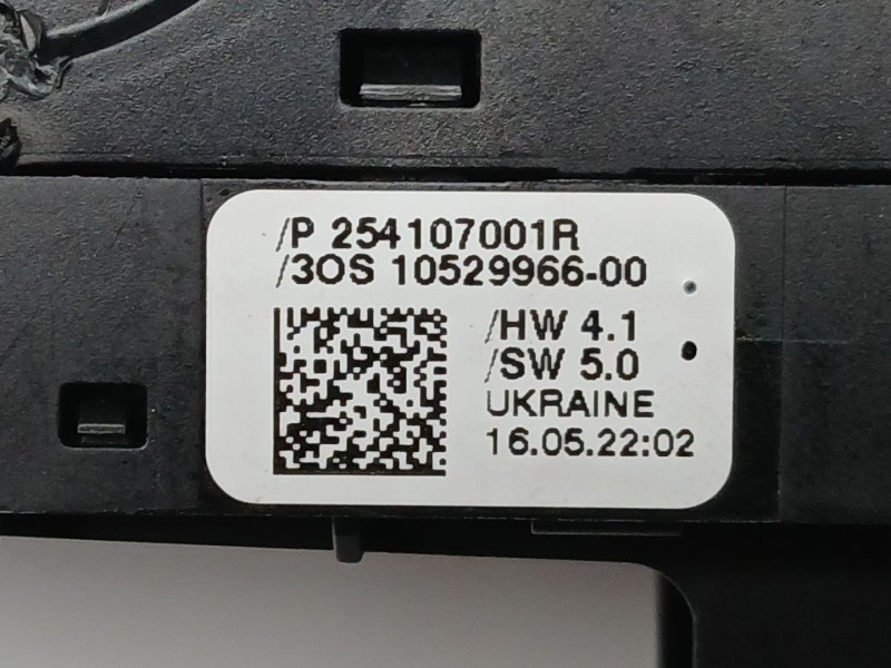 Recambio de mando elevalunas delantero izquierdo para renault arkana i (lcm_, ldn_) 1.6 e-tech 145 (ldmu) referencia OEM IAM 254