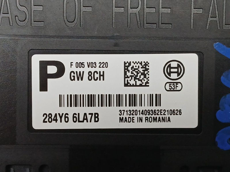 Recambio de modulo electronico para dacia sandero iii 1.0 sce 65 referencia OEM IAM 284Y66LA7B  F005V03220