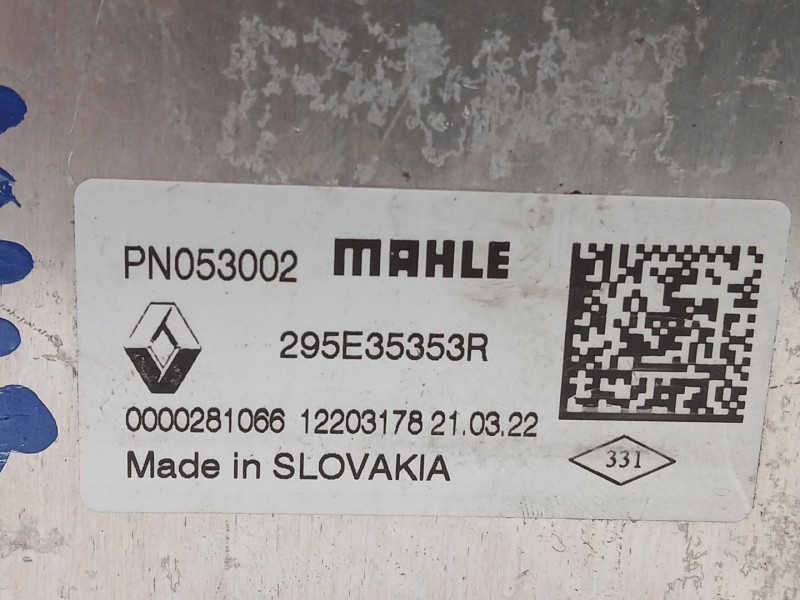 Recambio de valvula aire adicional para renault arkana i (lcm_, ldn_) 1.6 e-tech 145 (ldmu) referencia OEM IAM 295E35353R  