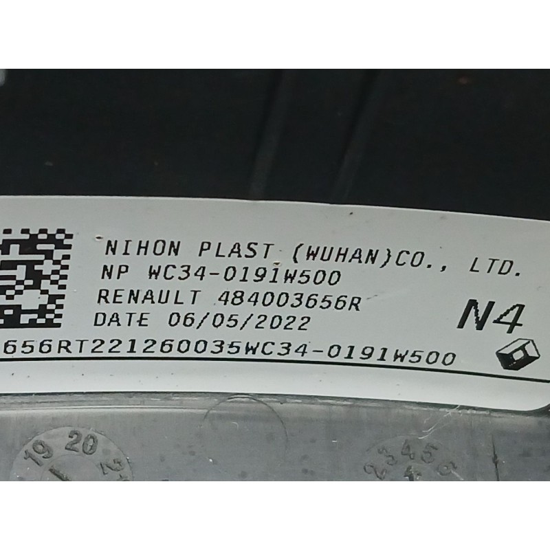 Recambio de volante para renault arkana i (lcm_, ldn_) 1.6 e-tech 145 (ldmu) referencia OEM IAM 484003656R  