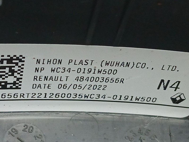 Recambio de volante para renault arkana i (lcm_, ldn_) 1.6 e-tech 145 (ldmu) referencia OEM IAM 484003656R  