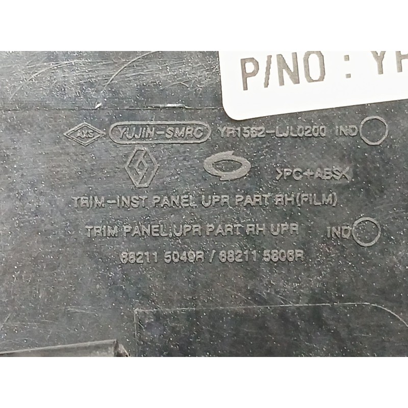 Recambio de rejilla aireadora para renault arkana i (lcm_, ldn_) 1.6 e-tech 145 (ldmu) referencia OEM IAM 682115049R 682113392R 