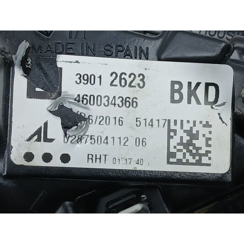 Recambio de piloto trasero izquierdo interior para opel corsa e (x15) 1.3 cdti (08, 68) referencia OEM IAM 39012623  
